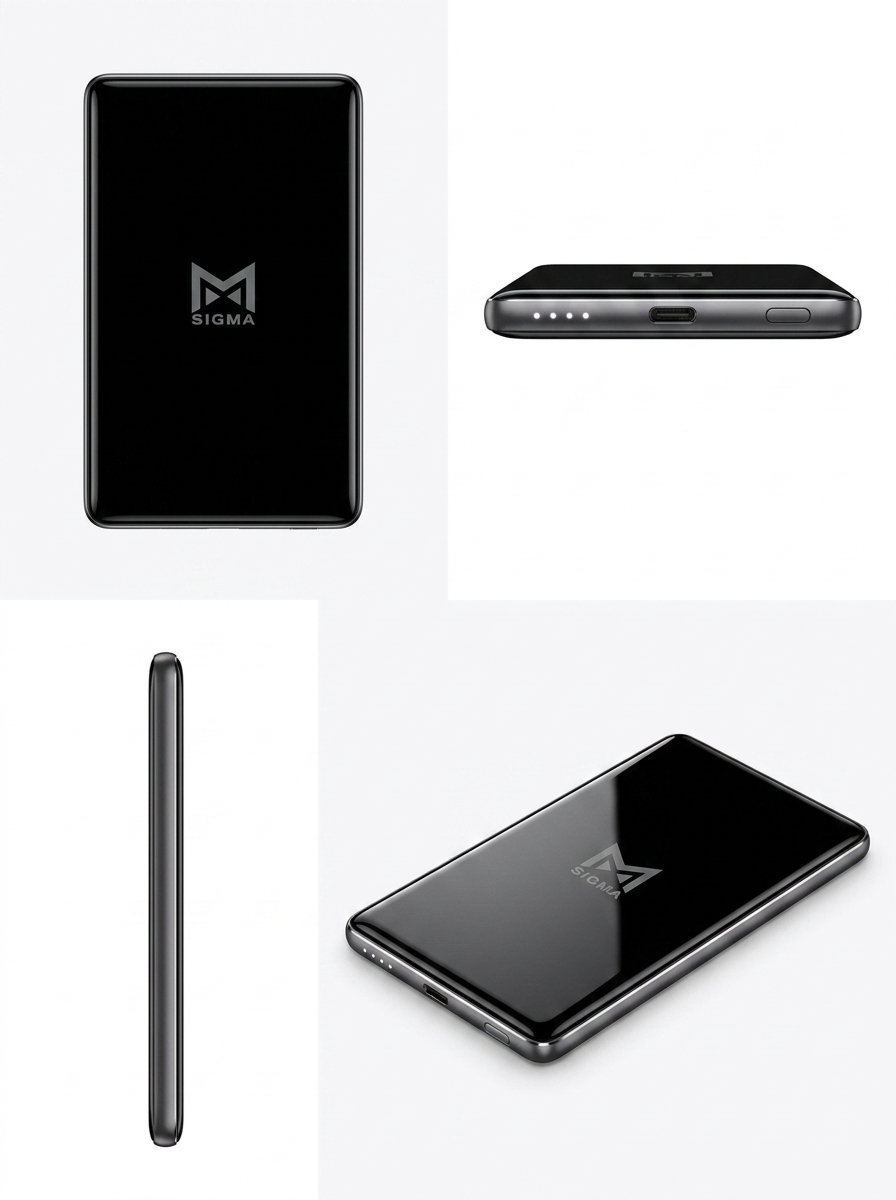 Ultra-Thin Magnetic Powerbank